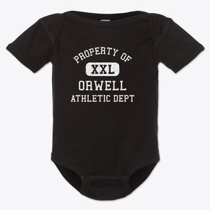 Orwell New York Athletic Dept Baby Onesie