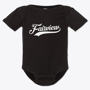 Fairview New York Vintage Team Baby Onesie