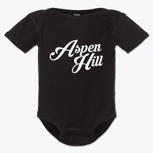 Aspen Hill Maryland Vintage Team Baby Onesie