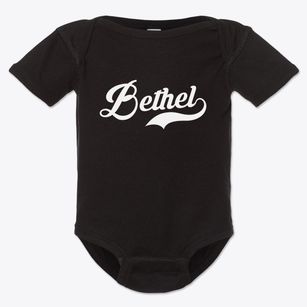 Bethel New York Vintage Team Baby Onesie