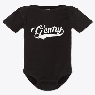 Gentry Arkansas Vintage Team Baby Onesie