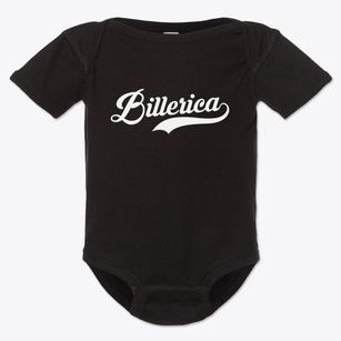 Billerica Massachusetts Vintage Team Baby Onesie