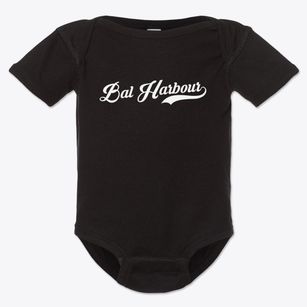 Bal Harbour Florida Vintage Team Baby Onesie