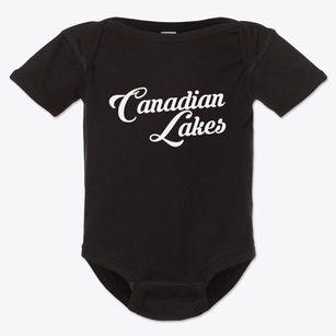 Canadian Lakes Michigan Vintage Team Baby Onesie