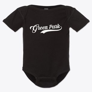 Green Park Missouri Vintage Team Baby Onesie