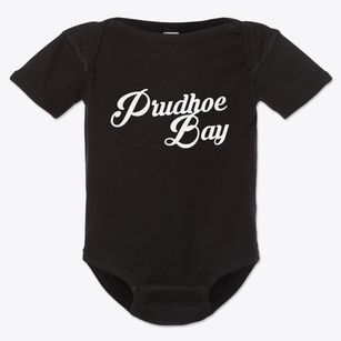 Prudhoe Bay Alaska Vintage Team Baby Onesie