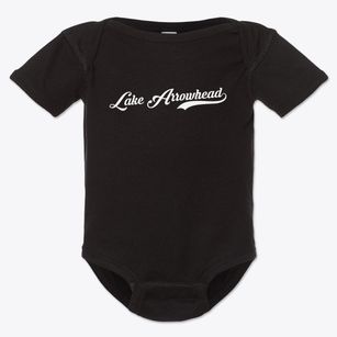 Lake Arrowhead Maine Vintage Team Baby Onesie