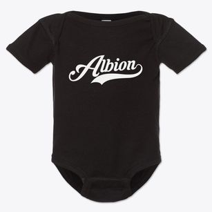 Albion Maine Vintage Team Baby Onesie