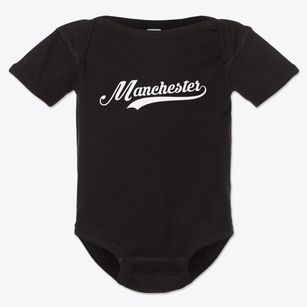 Manchester Ohio Vintage Team Baby Onesie