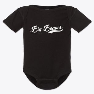 Big Beaver Pennsylvania Vintage Team Baby Onesie