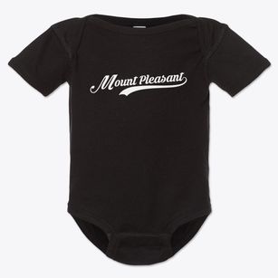 Mount Pleasant North Carolina Vintage Team Baby Onesie