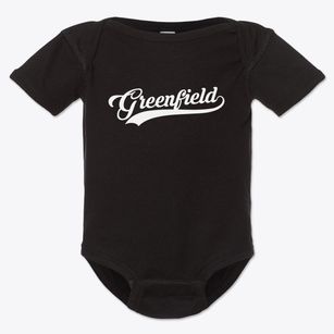 Greenfield Iowa Vintage Team Baby Onesie
