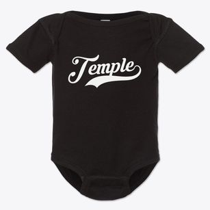 Temple Pennsylvania Vintage Team Baby Onesie