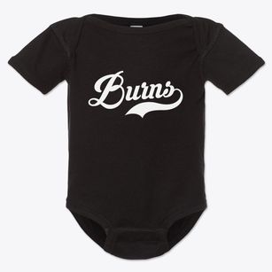 Burns Tennessee Vintage Team Baby Onesie