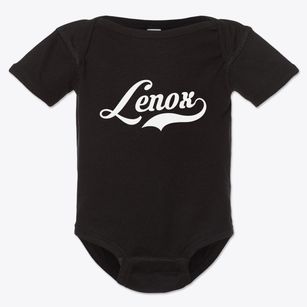 Lenox Iowa Vintage Team Baby Onesie