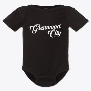 Glenwood City Wisconsin Vintage Team Baby Onesie