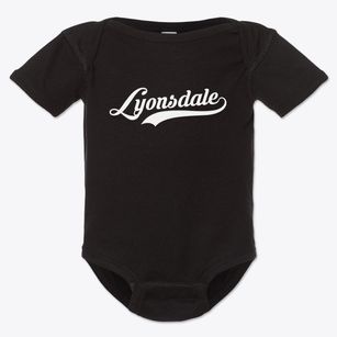 Lyonsdale New York Vintage Team Baby Onesie
