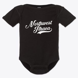 Northwest Ithaca New York Vintage Team Baby Onesie