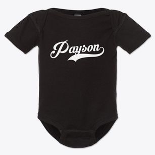Payson Illinois Vintage Team Baby Onesie
