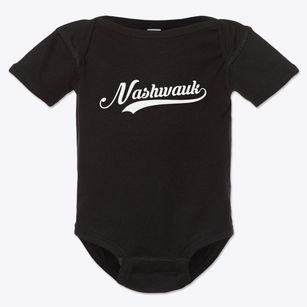 Nashwauk Minnesota Vintage Team Baby Onesie