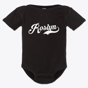 Roslyn Washington Vintage Team Baby Onesie