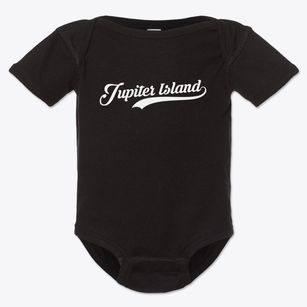 Jupiter Island Florida Vintage Team Baby Onesie