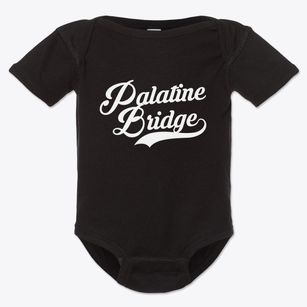 Palatine Bridge New York Vintage Team Baby Onesie