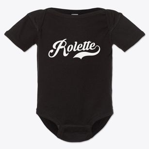 Rolette North Dakota Vintage Team Baby Onesie