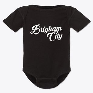 Brigham City Utah Vintage Team Baby Onesie
