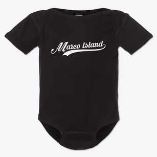 Marco Island Florida Vintage Team Baby Onesie