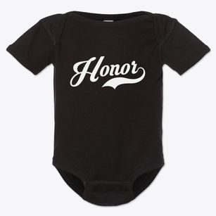 Honor Michigan Vintage Team Baby Onesie