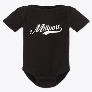 Millport New York Vintage Team Baby Onesie