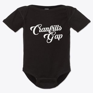 Cranfills Gap Texas Vintage Team Baby Onesie
