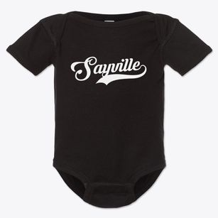 Sayville New York Vintage Team Baby Onesie