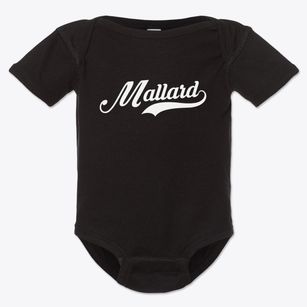 Mallard Iowa Vintage Team Baby Onesie