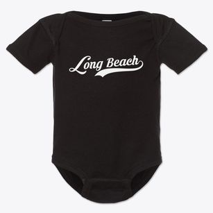 Long Beach Mississippi Vintage Team Baby Onesie