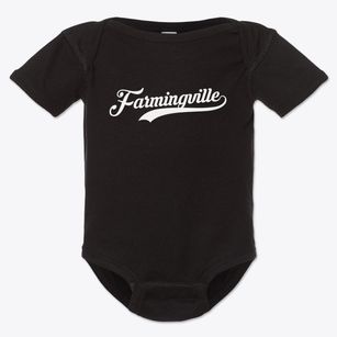 Farmingville New York Vintage Team Baby Onesie