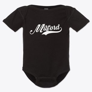 Milford New Hampshire Vintage Team Baby Onesie