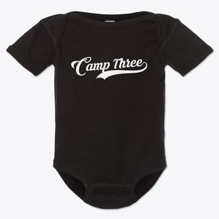 Camp Three Montana Vintage Team Baby Onesie