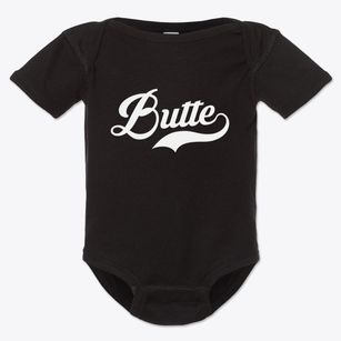 Butte North Dakota Vintage Team Baby Onesie
