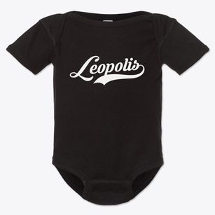 Leopolis Wisconsin Vintage Team Baby Onesie