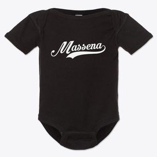 Massena New York Vintage Team Baby Onesie