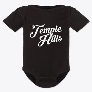 Temple Hills Maryland Vintage Team Baby Onesie