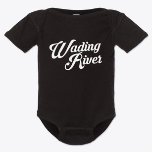 Wading River New York Vintage Team Baby Onesie