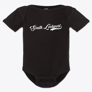 South Lockport New York Vintage Team Baby Onesie