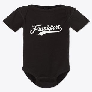 Frankfort New York Vintage Team Baby Onesie