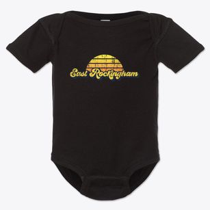 East Rockingham North Carolina Sublime Sunset Baby Onesie