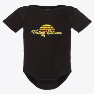 Valley Stream New York Sublime Sunset Baby Onesie