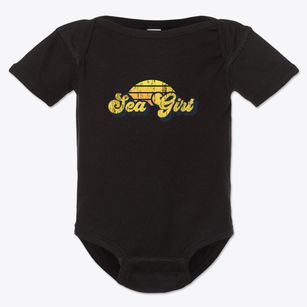 Sea Girt New Jersey Sublime Sunset Baby Onesie