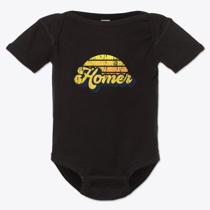 Homer Georgia Sublime Sunset Baby Onesie